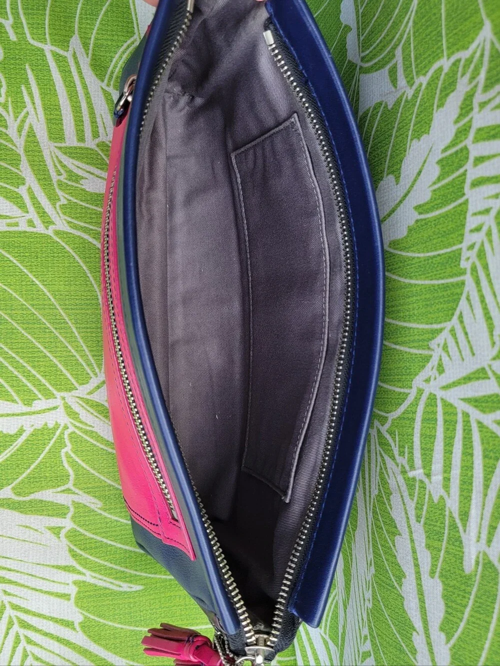 Coach Legacy Colorblock Leather Clutch Wristlet Style: 48002